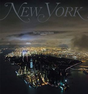 La couverture du New York Magazine après le passage de l'ouragan Sandy
