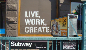 Campagne de pub et slogan de la marque de vêtements "Brooklyn Indutries"